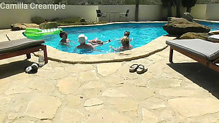 Orgy in The Swimming Pool
