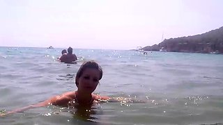 Small titted babe Lauryn May takes