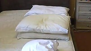 Bed Making in a Chastity Belt