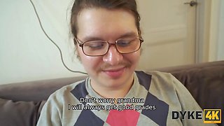 Dyke4k. late to three beauties fest