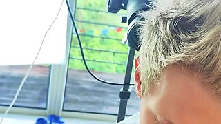 Behind the Scenes of Sex Coaching Filming When I Need to Get Nicole's Clit Big to Show It for the Anatomy Course