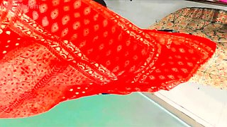 Desi Indian Stepmom Mili Bhabi Hardcore Fuck with Stepson's Huge BBC - Tight Pussy Doggy Style in Village