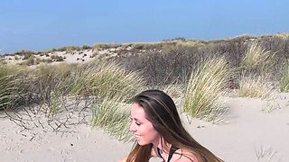 Teen Babe in Cute Panties Masturbates in Her Bedroom