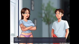 Hot Stepmom and Stepsister Take Huge Dick - Creampie & Cumshot Fun