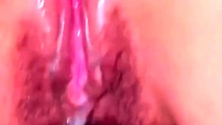 Korean school girl double creampie doggy