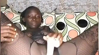 Black Harness: Perfect Ebony Girlfriend