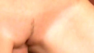 Perverse and Dominant Blonde MILF Fucking a Guy with Face Strapon