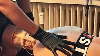 Adelina Noir Hardcore Pegging and Strapon with Fistzilla