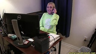 Blonde MILF Peeing Fetish - Watch Her Shaved Pussy Close Up in POV