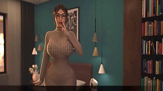Christmas 3D fun with Misskitty2k