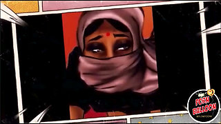 Young Middle Eastern woman  loves anal sex