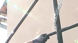 BDSM Blonde Is Tied up and Whipped