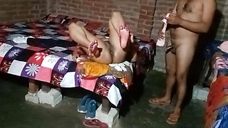 Brother-in-law and sister-in-law's MMS video leaked.