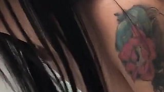 Latina with a Huge Ass Is Spied on in the Bathroom While Bathing - Porn in Spanish