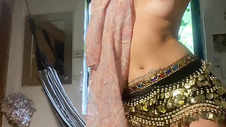 Arab doing a very sensual Arab dance