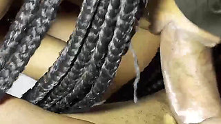 Homemade Threesome Bedroom Fuck POV Amateur Girlfriend Gets Hard Raw Dick”