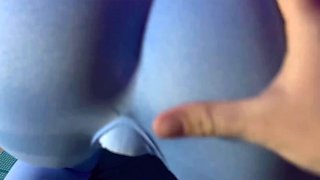 Sexy Fit Bubble-assed Hottie Asks Her Roomie To Help Her Stretch Her Asshole With a Dildo After Yoga
