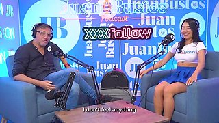 Petite Colombian Teen Mayraoficial Rides Sybian Machine To Intense Orgasm - Juan Bustos Interview
