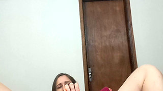 Masturbation and Fingering of a Beautiful Woman Alone at Home Homemade XXX 18