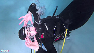 Bubble Tease: Underwater JOI in Full Scuba Gear
