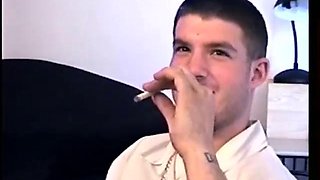 Eating Str8 CJ Cum