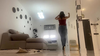 High Heels and Big Farts in Jeans