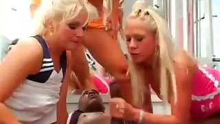 White girls bbc orgy