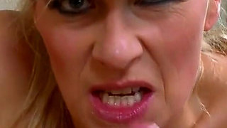 German milf - Blonde maid hard sex