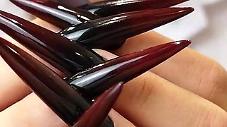 Nurses Long Nails JOI