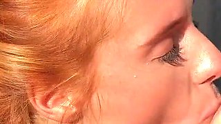 Risky Public Sex with Sexy Redhead Slutty Teen