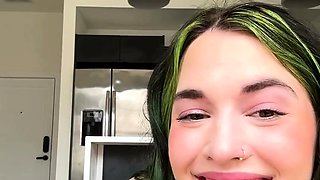 Sexy solo girl loving masturbation with toys