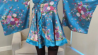 Sadie's Pretty Blue Robe
