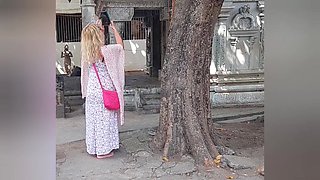 Amateur Blonde Mature Wife Enjoys Sex After Walking