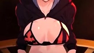 [AtKOArt] Saki Halloween Sex - Full Animation