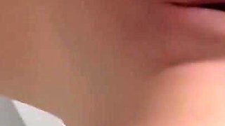 My Horny Neighbor with Nice Tits and Blonde Hair Gets a Big Dick Put in Her Mouth