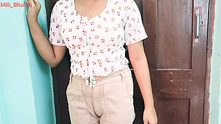 Desi indian step sister tight pussy fuck in hindi audio Xxxx, Indian desi beautiful step sister punished by desi BBC