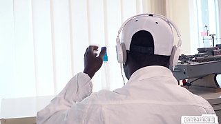 Lana Vegas's Interracial Office Affair Sparks Wild Desire