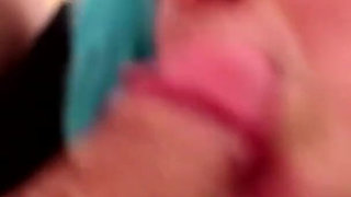 Horny MILF in Blue Wig Hardcore Fucked Moans Like Crazy
