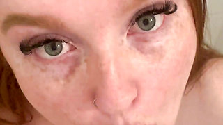 POV Shower Blowjob