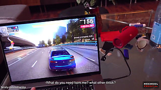 I Shoot a Challenge on Tik-tok with My Step Brother