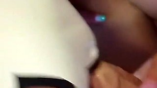 MILF with Pantyhose, High Heels, Perfect Tits and Big Ass Gives Blowjob with Cum in Mouth