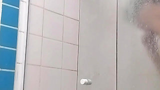 I Arrived From Training and Took a Nice Shower in the Cold Weather.