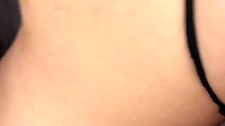 My Stepdaughter's Juicy Ass on My Fisting, What a Horny Bitch She Is