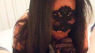 Asian Queen passionate blowjob and nice creampie