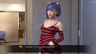 Milf with big ass and big tits shows stepson how to have a good time