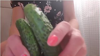 Cucumbers In My Pussy