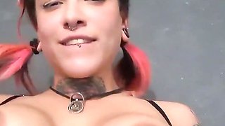 Seducing My Neighbor on the Fire Escape, Sex and He Cum in Mouth