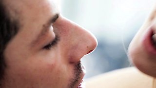 Brunette love hardcore doggystyle loving