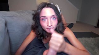 Step Brutha is Back from Halloween Soiree to give Step Sister a Scary Large Hard-On