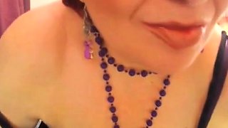 Big-Titted Granny's Naughty Webcam Show